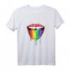 LGBT Regenbogen Zunge Shirt Pride Gay CSD Geschenk - Unterstütze Gleichberechtigung bei Pride & CSD Paraden