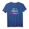 Not a phase Mondphasen LGBT CSD Bisexuell T-Shirt – Supporte Queer Pride & Pride Parade mit stilvollem Design