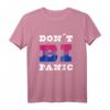 „Don´t BI Panic“ Bisexuelle Stolz Flagge LGBTQ Meme T-Shirt – Buntes Support-Statement für Pride & Trendmode