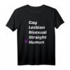 Gleichheit Gay Lesben Bisexuell LGBT Liebe Schwul Geschenk T-Shirt – Stolz Parade Design für Pride & Support