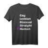 Gleichheit Gay Lesben Bisexuell LGBT Liebe Schwul Geschenk T-Shirt – Stolz Parade Design für Pride & Support