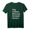 Gleichheit Gay Lesben Bisexuell LGBT Liebe Schwul Geschenk T-Shirt – Stolz Parade Design für Pride & Support