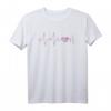 Bi Flagge LGBT Gay Pride Queer Geschenk Herzschlag Bisexuell T-Shirt – Unterstützung für LGBTQ Community, Pride & Gleichstellung