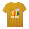 Be You Bee Gay Lesbian Pride LGBT Awareness Rainbow Flag T-Shirt – Unterstützung und Stolz für LGBTQ Community zum Pride & Coming Out Day