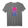 Bisexueller Stolz Kawaii Kitty Katze Stapel Anime Raglan – Unterstützung für LGBTQ+ und Katzenliebhaber im Stolz Monat