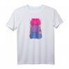 Bisexueller Stolz Kawaii Kitty Katze Stapel Anime Raglan – Unterstützung für LGBTQ+ und Katzenliebhaber im Stolz Monat