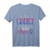 Bisexuell T-Shirt mit Zitat 'Die einzige Entscheidung war ich selbst zu sein' – Unterstützung für LGBTQ, CSD & Pride Events