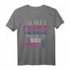 Bisexuell T-Shirt mit Zitat 'Die einzige Entscheidung war ich selbst zu sein' – Unterstützung für LGBTQ, CSD & Pride Events