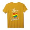 LGBT Pride Schwule Lesben Bisexuelle Transgender T-Shirt für Gleichheit & Liebe - Unterstütze die Rechte und Vielfalt