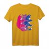 LGBTQ Bisexuelle Pride-Flagge T-Shirt mit Katzenflor – Lustiges Stolz-Design für Männer, Frauen & Freunde zum Geburtstag, Weihnachten & Pride