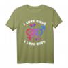 I love girls I love boys LGBT CSD Bisexuell T-Shirt – Buntes Queer Pride Design für CSD, Pride & Coming-Out