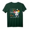 Regenbogen Schaf LGBT Schwul Lesbisch T-Shirt – Lustiges Pride Design für Support und Feierlichkeiten