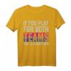 LGBTQ Queer CSD Bi Flagge Lustiges Geschenk T-Shirt – Unterstütze die LGBTQ Community zum CSD, Geburtstag oder Weihnachten