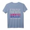 LGBTQ Queer CSD Bi Flagge Lustiges Geschenk T-Shirt – Unterstütze die LGBTQ Community zum CSD, Geburtstag oder Weihnachten