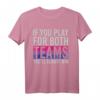 LGBTQ Queer CSD Bi Flagge Lustiges Geschenk T-Shirt – Unterstütze die LGBTQ Community zum CSD, Geburtstag oder Weihnachten