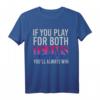 LGBTQ Queer CSD Bi Flagge Lustiges Geschenk T-Shirt – Unterstütze die LGBTQ Community zum CSD, Geburtstag oder Weihnachten