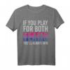 LGBTQ Queer CSD Bi Flagge Lustiges Geschenk T-Shirt – Unterstütze die LGBTQ Community zum CSD, Geburtstag oder Weihnachten