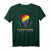 Gay Alien Regenbogen LGBTQ Queer CSD Geschenk T-Shirt – Unterstütze die Community bei Paraden, Demonstrationen & im Alltag