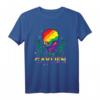 Gay Alien Regenbogen LGBTQ Queer CSD Geschenk T-Shirt – Unterstütze die Community bei Paraden, Demonstrationen & im Alltag