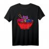 Cats in Ramen Anime Food LGBTQ Bisexual Flag Gay Pride T-Shirt – Unterstütze Vielfalt & Liebe bei Pride, Geburtstags- & Coming Out Days