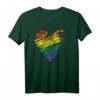 LGBT Gay Pride Herzflaggen Monatsgeschenk T-Shirt – Unterstützung der LGBT-Gemeinschaft & Bewusstseinsförderung zum Pride Monat