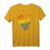 LGBT Gay Pride Herzflaggen Monatsgeschenk T-Shirt – Unterstützung der LGBT-Gemeinschaft & Bewusstseinsförderung zum Pride Monat