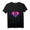 LGBTQ Pride Bisexuelle Kleidung für Damen und Herren T-Shirt – Unterstützung & Stolz zeigen