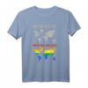 Wie Die Welt Sein Sollte Regenbogen LGBTQ T-Shirt für Herren und Damen – Unterstützung für Gays, Lesben, Bisexuelle & Transgender