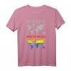 Wie Die Welt Sein Sollte Regenbogen LGBTQ T-Shirt für Herren und Damen – Unterstützung für Gays, Lesben, Bisexuelle & Transgender
