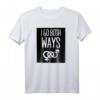 I Go Both Ways HapOwl T-Shirt – LGBTQ Pride, Gleichberechtigung & Support Geschenk für Männer, Frauen & Freunde
