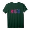 Bi Pride LGBTQ Katze Gay Pride Haustier Geschenk - Bisexuell Motiv T-Shirt für CSD, Geburtstag & Weihnachten