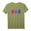 Bi Pride LGBTQ Katze Gay Pride Haustier Geschenk - Bisexuell Motiv T-Shirt für CSD, Geburtstag & Weihnachten