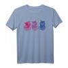 Bi Pride LGBTQ Katze Gay Pride Haustier Geschenk - Bisexuell Motiv T-Shirt für CSD, Geburtstag & Weihnachten