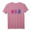 Bi Pride LGBTQ Katze Gay Pride Haustier Geschenk - Bisexuell Motiv T-Shirt für CSD, Geburtstag & Weihnachten