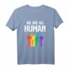 Wir sind alle Menschen Menschenrecht LGBT T-Shirt – Support für Gleichheit, Regenbogen & Pride