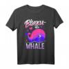 Lustiges Bisexueller Stolz 'BisexuWHALE' Regenbogen LGBTQ Pun T-Shirt – Unterstütze Vielfalt und Gleichberechtigung