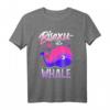 Lustiges Bisexueller Stolz 'BisexuWHALE' Regenbogen LGBTQ Pun T-Shirt – Unterstütze Vielfalt und Gleichberechtigung