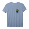 LGBTQ Aesthetic Tee Pride Herz Gay Pride Regenbogen CSD T-Shirt – Unterstütze Gleichberechtigung bei Paraden, Events & als Geschenk