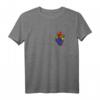 LGBTQ Aesthetic Tee Pride Herz Gay Pride Regenbogen CSD T-Shirt – Unterstütze Gleichberechtigung bei Paraden, Events & als Geschenk
