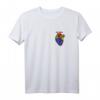 LGBTQ Aesthetic Tee Pride Herz Gay Pride Regenbogen CSD T-Shirt – Unterstütze Gleichberechtigung bei Paraden, Events & als Geschenk