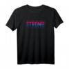 Bi Pride Strong Workout T-Shirt – Stolzes Design für Bi-Frauen und Bi-Männer, ideal für Fitness, Festivals & Paraden