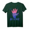 Bi-Five High Five Bisexuell LGBTQ Pride Flagge Lustiges T-Shirt – Unterstütze sexuelle Vielfalt & Selbstliebe