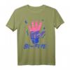 Bi-Five High Five Bisexuell LGBTQ Pride Flagge Lustiges T-Shirt – Unterstütze sexuelle Vielfalt & Selbstliebe