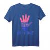Bi-Five High Five Bisexuell LGBTQ Pride Flagge Lustiges T-Shirt – Unterstütze sexuelle Vielfalt & Selbstliebe