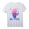 Bi-Five High Five Bisexuell LGBTQ Pride Flagge Lustiges T-Shirt – Unterstütze sexuelle Vielfalt & Selbstliebe