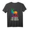 Transgender Geschenkidee Gay Pride LGBT T-Shirt – Regenbogen Symbol für Gleichheit & Individualität, Perfekt für Pride, Weihnachten & CSD