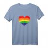 Bisexual Gay Queer Trans LGBTQ Rainbow Heart Regenbogen Herz Tank Top – Unterstützung für LGBTQ+ Pride, Coming Out & Regenbogen Liebe