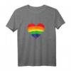 Bisexual Gay Queer Trans LGBTQ Rainbow Heart Regenbogen Herz Tank Top – Unterstützung für LGBTQ+ Pride, Coming Out & Regenbogen Liebe