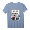 Love Cats Hate Nazis - Black Lives Matter & Gegen Rechts Protest T-Shirt für Anti-Rassismus & Anti-Nazi Demonstrationen