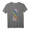 Science Is Real Black Lives Matter LGBTQ Regenbogen Herz T-Shirt – Unterstützung für Menschenrechte, Vielfalt & Liebe bei CSD, Paraden & Demonstrationen